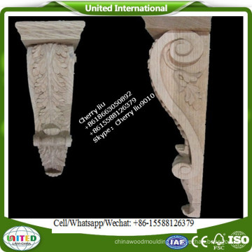 hand carved corbels